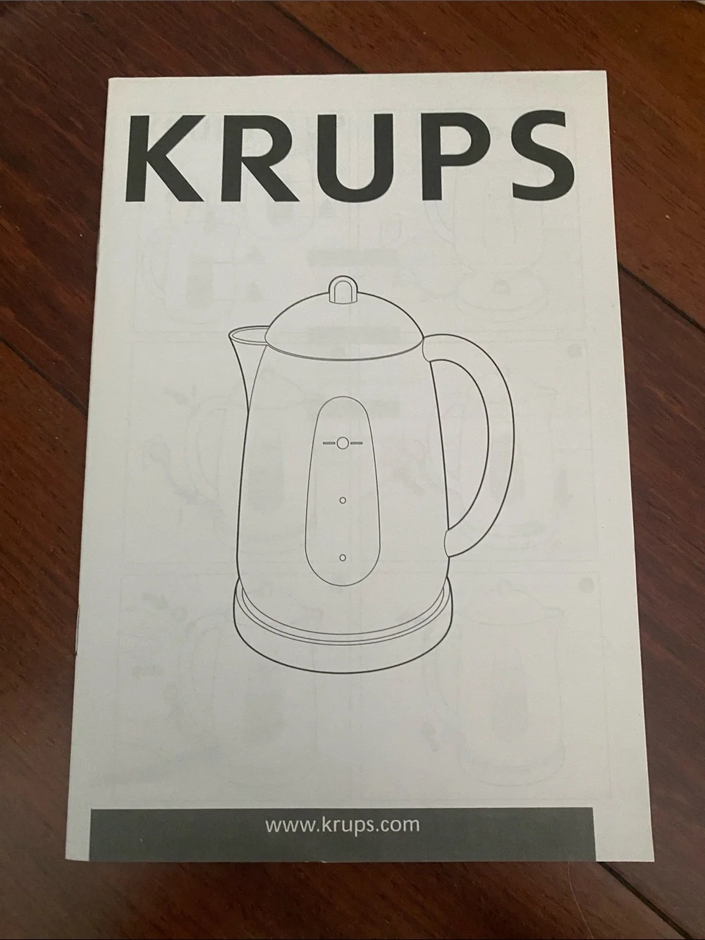 Krups white electric